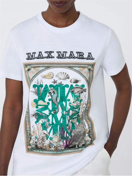 Cotton T-shirt MAX MARA | 2611941062600MXMSPADINO019